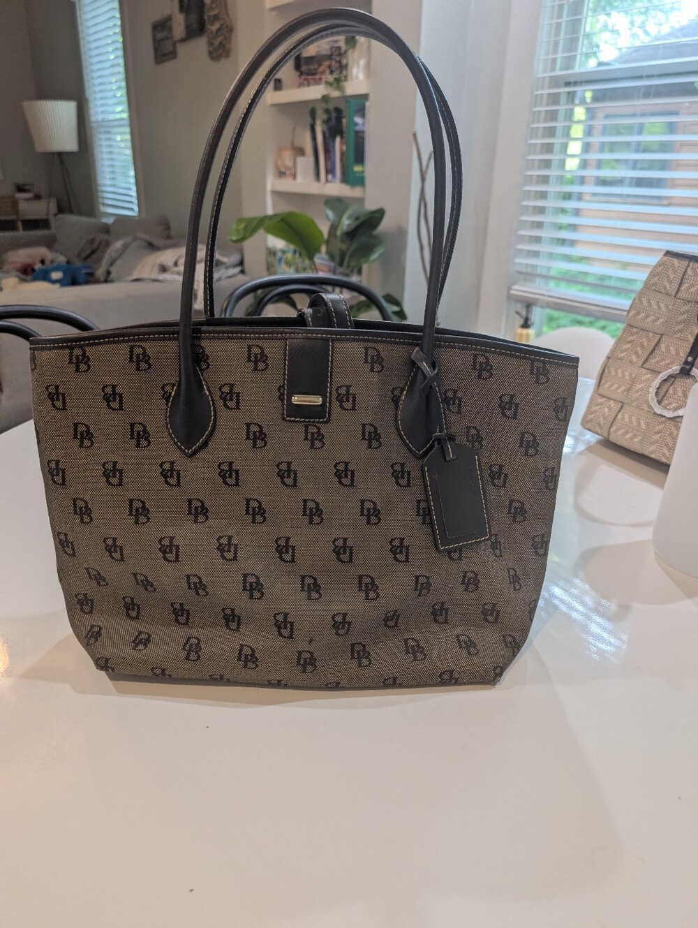 Dooney & Bourke Brown Monogram Tote
